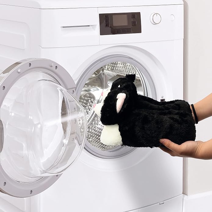 Jerzmy Cute Animal Women House Slippers, Comfy Memory Foam Cloudy Soft Slippers Plush Home Shoes for Bedroom Living Room Indoor