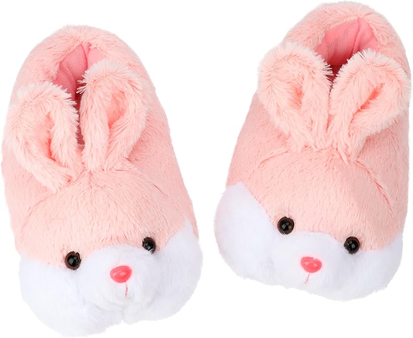 Cute Cartoon Animal Home Furry Slippers - Women's Warm Winter Slippers