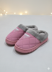 Eco-Foam Cozy Clog Slippers | Plush Lined Winter Wear | Slip-On Warm House Shoes