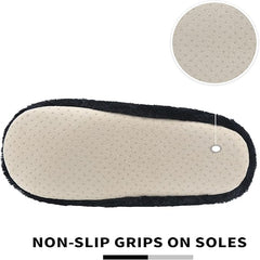 Panda Bros Slipper Socks With Non-Slip Grippers, Cute Fuzzy Warm Cat Animal House Slippers